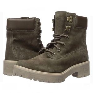 Timberland Carnaby Cool 6 Inch Boots olive green color